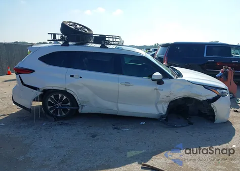 2020 Toyota Highlander Hybrid Xle из США, поврежденный, VIN 5TDGBRCH0LS000256